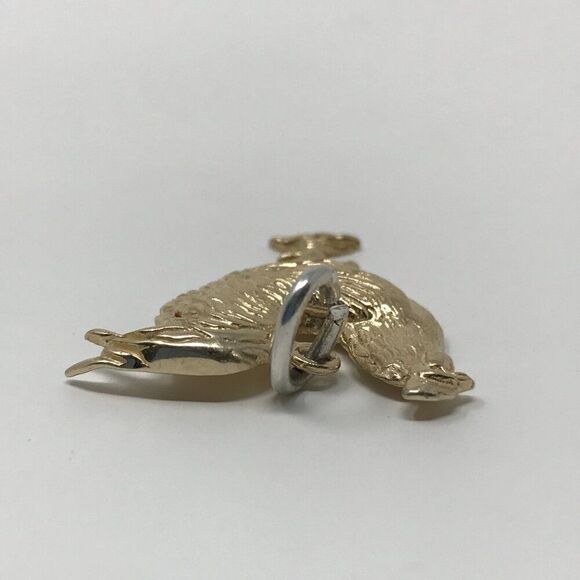 Vintage 14k Gold Rooster Charm/Pendent - Picture 4 of 5